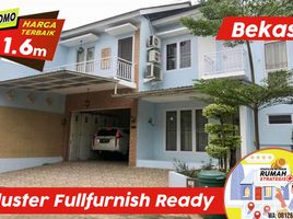 4 Kamar Vila for sale in Bekasi, West Jawa, Bekasi Timur, Bekasi