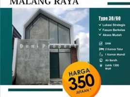 2 Kamar Rumah for sale in Dau, Malang Regency, Dau