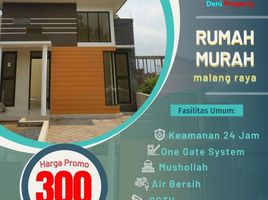 2 Kamar Rumah for sale in Kidung Kandang, Malang Regency, Kidung Kandang