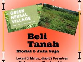  Tanah for sale in South Sulawesi, Bantimurung, Maros, South Sulawesi