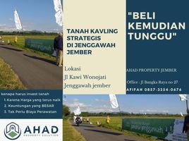  Land for sale in Jenggawah, Jember, Jenggawah