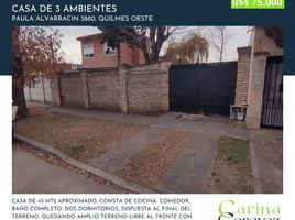 2 Bedroom House for sale in Quilmes, Buenos Aires, Quilmes