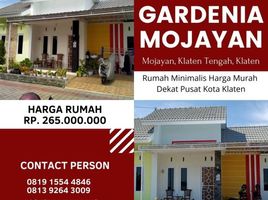 2 Bedroom Villa for sale in Klaten Tengah, Klaten, Klaten Tengah