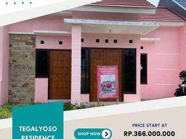 2 Bedroom House for sale in Klaten Selatan, Klaten, Klaten Selatan