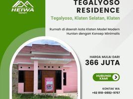 2 Kamar Rumah for sale in Klaten Selatan, Klaten, Klaten Selatan