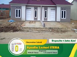 2 Kamar Vila for sale in Lampung, Kedaton, Bandar Lampung, Lampung