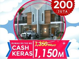 3 Bedroom Villa for sale in Halim Perdanakusuma Airport, Makasar, Kramat Jati