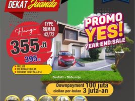 2 Kamar Rumah for sale in Sidoarjo, East Jawa, Sedati, Sidoarjo