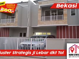 3 Kamar Vila for sale in Bekasi, West Jawa, Jatiasih, Bekasi