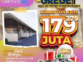 2 Bedroom House for sale in Sidoarjo, East Jawa, Sedati, Sidoarjo