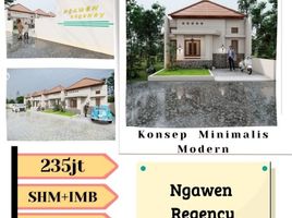 2 Kamar Rumah for sale in Ngapen, Klaten, Ngapen