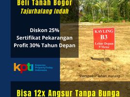  Land for sale in Bogor, West Jawa, Bojonggede, Bogor