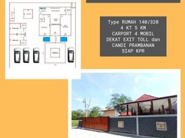 4 Bedroom House for sale in Prambanan, Klaten, Prambanan