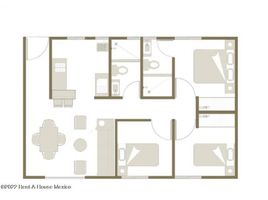 Condominium 3 chambre à vendre à Azcapotzalco, Mexico City, Azcapotzalco