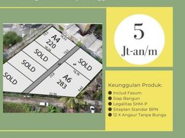  Tanah for sale in Yogyakarta, Ngaglik, Sleman, Yogyakarta