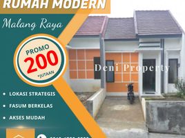 2 Kamar Rumah for sale in Pakis, Malang Regency, Pakis