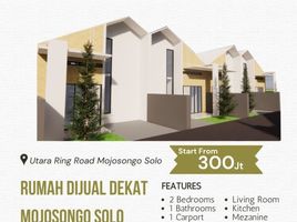 2 Bedroom House for sale in Karang Anyar, Karanganyar, Karang Anyar