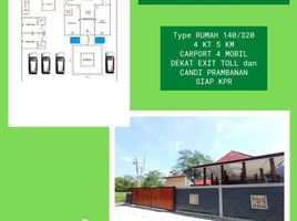 4 Bedroom House for sale in Prambanan, Klaten, Prambanan