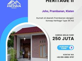 2 Bedroom Villa for sale in Prambanan, Klaten, Prambanan