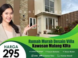 2 Kamar Rumah for sale in Kidung Kandang, Malang Regency, Kidung Kandang