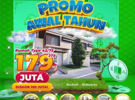 2 Kamar Rumah for sale in Sidoarjo, East Jawa, Sedati, Sidoarjo