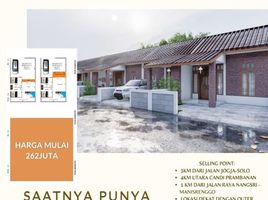 2 Bedroom House for sale in Klaten, Jawa Tengah, Prambanan, Klaten