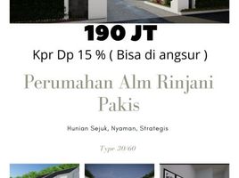 2 Kamar Rumah for sale in Jabung, Malang Regency, Jabung