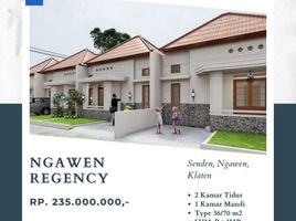 2 Kamar Vila for sale in Ngapen, Klaten, Ngapen