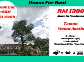 4 Bilik Tidur Rumah for rent in Johor Bahru, Johor, Tebrau, Johor Bahru