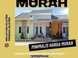 2 Kamar Vila for sale in Klaten Tengah, Klaten, Klaten Tengah