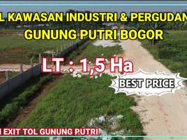  Land for sale in Bogor, West Jawa, Gunung Putri, Bogor