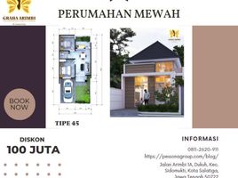 2 Bedroom House for sale in Sidomukti, Salatiga, Sidomukti