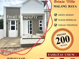 2 Kamar Rumah for sale in Pakis, Malang Regency, Pakis