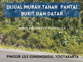  Tanah for sale in Yogyakarta, Tepus, Gunung Kidul, Yogyakarta