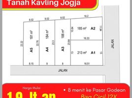  Tanah for sale in Yogyakarta, Seyegan, Sleman, Yogyakarta