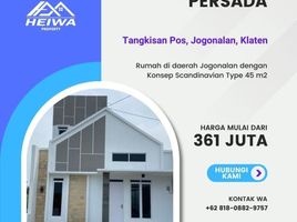 2 Bedroom House for sale in Jagonalan, Klaten, Jagonalan