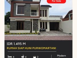 4 Bedroom Villa for sale in Kalasan, Sleman, Kalasan