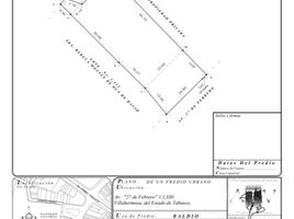  Terreno (Parcela) en venta en Centro, Tabasco, Centro, Tabasco
