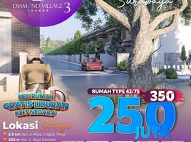 2 Kamar Rumah for sale in Buduran, Sidoarjo, Buduran