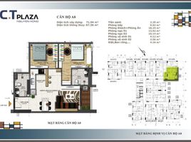 2 Habitación Apartamento en venta en C.T Plaza Nguyen Hong, Ward 1, Go vap