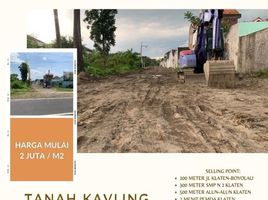  Tanah for sale in Klaten Selatan, Klaten, Klaten Selatan