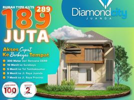 2 Kamar Rumah for sale in Buduran, Sidoarjo, Buduran