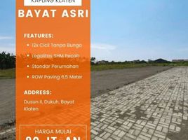  Land for sale in Bayat, Klaten, Bayat