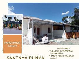 2 Bedroom House for sale in Manisrenggo, Klaten, Manisrenggo