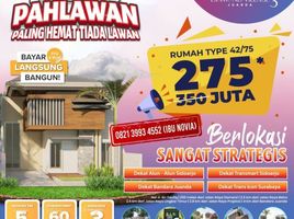 2 Kamar Rumah for sale in Buduran, Sidoarjo, Buduran