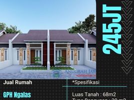 2 Kamar Rumah for sale in Klaten Selatan, Klaten, Klaten Selatan