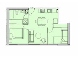 2 Habitación Apartamento en venta en Chile, Santiago, Santiago, Santiago, Chile