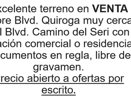  Land for sale in Hermosillo, Sonora, Hermosillo