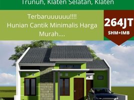 2 Kamar Rumah for sale in Klaten Selatan, Klaten, Klaten Selatan