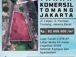  Tanah for sale in PT MRT Jakarta, Tanah Abang, Grogol Petamburan